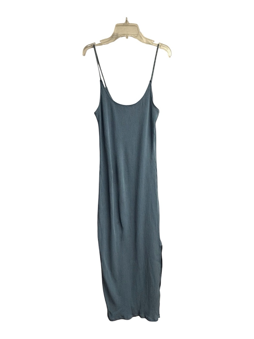 Reformation “Immy Dress“ Slim Fit Ribbed Midi Size Medium - Picture 2 of 5
